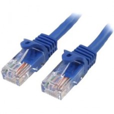 CABLE DE RED 0.5M AZUL CAT5E E THERNET SIN ENGANCHE grande