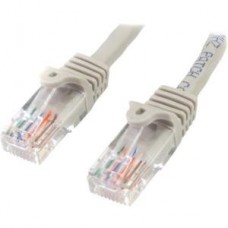 CABLE DE RED 0.5M GRIS CAT5E E THERNET SIN ENGANCHE grande