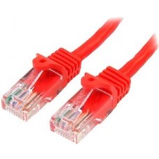 CABLE DE RED 0.5M ROJO CAT5E E THERNET SIN ENGANCHE grande