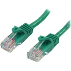 CABLE DE RED 0.5M VERDE CAT5E ETHERNET SIN ENGANCHE grande