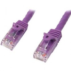 CABLE DE RED 10M PÚRPURA CAT5E E ETHERNET SIN ENGANCHE grande