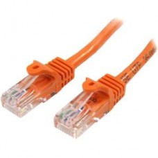 CABLE DE RED 5M NARANJA CAT5E ETHERNET SIN ENGANCHE grande