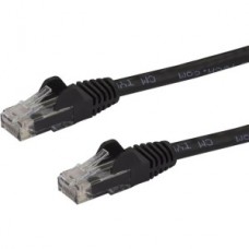 CABLE DE RED ETHERNET 1M CAT6 RJ45 SNAGLESS GIGABIT NEGRO grande