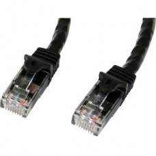 CABLE DE RED ETHERNET 3M CAT6 RJ45 SNAGLESS GIGABIT NEGRO grande