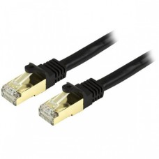 CABLE DE RED ETHERNET CAT6A BL LINDADO DE 3.6M NEGRO grande