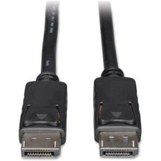 CABLE DISPLAYPORT CON BROCHES AUDIO VIDEO 4K X 2K UHD M/M  0.9.M grande