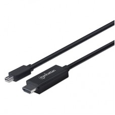 CABLE DISPLAYPORT MINI - HDMI M-M 4K  1.0M grande