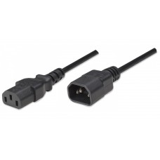 CABLE EXTENSION DE CORRIENTE 1.8M CPU MONITOR PROYECTOR grande