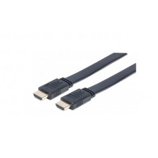 CABLE HDMI PLANO5.0M ETHERNET 3D 4K M-M VELOCIDAD 2.0 grande