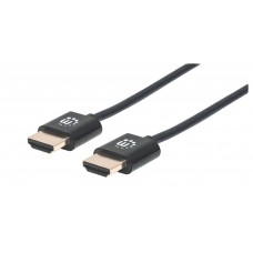 CABLE HDMI ULTRADELGADO 1.0M ETHERNET 3D 4K M-M VELOCIDAD 2.0 grande