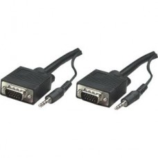 CABLE MONITOR SVGA 8MM HD15M-M 30.0M+AUD. grande