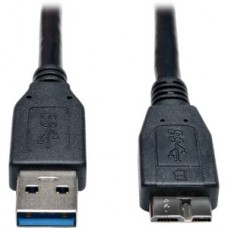 CABLE PARA DISPOSITIVO USB 3.0 A A MICRO-B M/M NEGRO 1.83 M grande