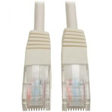 CABLE PATCH CAT5E UTP MOLDEADO 350MHZ RJ45 M/M BLANCO  0.91M   . grande