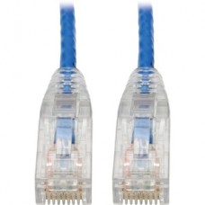 CABLE PATCH CAT6 UTP RJ45 M/M SNAGLESS MOLDEADO DLGDO AZUL 2.13 M grande