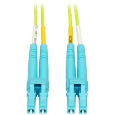 CABLE PATCH DE FIBRA ÓPTICA DÚPLEX LC/LC  1 M  OM5  VERDE LIMA grande