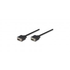 CABLE SVGA 11.0M MACHO HD15 8MM MONITOR PANTALLA                . grande