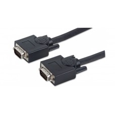 CABLE SVGA 20.0M MACHO HD15 8MM MONITOR PANTALLA grande