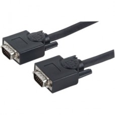 CABLE SVGA 9.0M MACHO HD15 8MM MONITOR PANTALLA                . grande