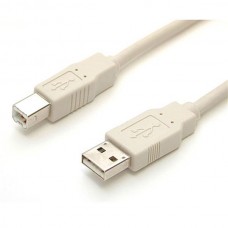 CABLE USB 2.0 BEIGE DE 1.8M A MACHO A B MACHO PARA IMPRESORA  . grande