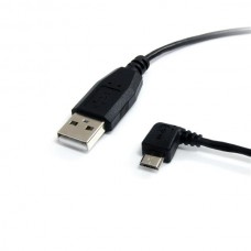 CABLE USB 2.0 DE 1.8M A MACHO A MINI B MACHO EN ANGULO IZQUIER.O grande