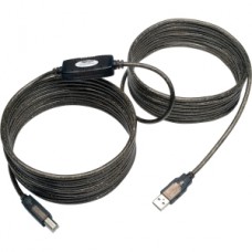 CABLE USB 2.0 REPETIDOR ACTIVO DE ALTA VELOCIDAD A/B M/M  7.62M. grande