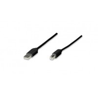 CABLE USB A-B 1.8M IMPRESORA NEGRO