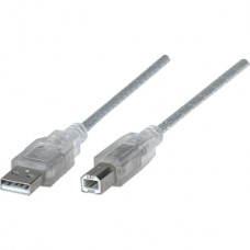 CABLE USB A-B 1.8M IMPRESORA PLATA                           . grande