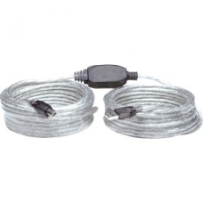 CABLE USB A-B 11.0M EXTENSION ACTIVA IMPRESORA PLATA          . grande