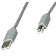 CABLE USB A-B 3.0M IMPRESORA GRIS                            . grande