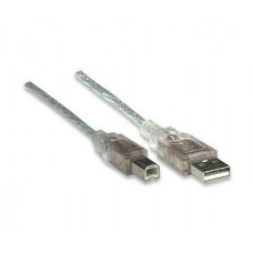 CABLE USB A-B 4.5M IMPRESORA PLATA                           . grande