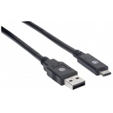 CABLE USB-C V2.0  C-A 5.0M NEGRO 480MBPS grande