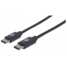 CABLE USB-C V2.0  C-C 0.5M NEGRO 480MBPS grande