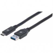 CABLE USB-C V3.1  C-A 3.0M NEGRO grande