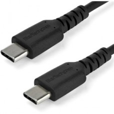 CABLE USB TIPO C DE 1 M - NEGRO - CON FIBRA ARAMIDA grande