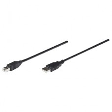 CABLE USB V2.0 A-B  0.5M  NEGRO . grande