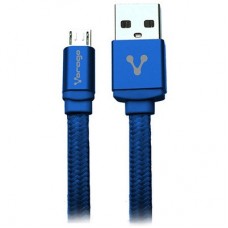 CABLE USB VORAGO CAB-113 AZUL U SB 2 A MICRO USB 1METROS BOLSA grande