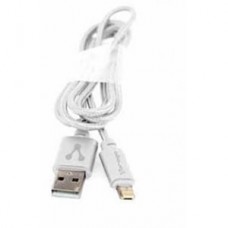 CABLE VORAGO CAB-209 DUAL MICR O USB/LIGHTNING BLANCO 1M BOLSA grande