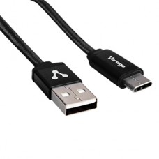 CABLE VORAGO CAB-214 USB A TIPO C  2 METROS NEGRO grande