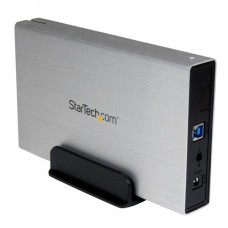 CAJA USB 3.0 DISCO DURO DD 3.5 SATA 3 UASP ALUMINIO PLATEADO   . grande