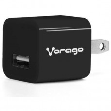 CARGADOR P/PARED VORAGO AU-105 CON 1 PUERTO USB AZUL BLISTER grande