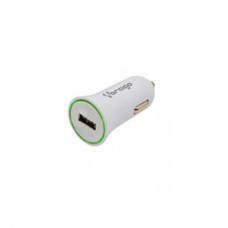 CARGADOR PARA AUTO VORAGO AU-1 01 CON 1 PUERTO USB BLANCO grande