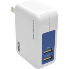 CARGADOR USB DE 2 PUERTOS PARA PARED / VIAJE 5V 3.4A / 17W grande