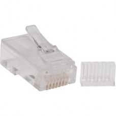 CAT6 CLAVIJA DE CONECTOR RJ45 MODULAR CONDUCTOR SOLIDO 100 PZS grande