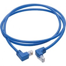 CBLE PATCH CAT6 UTP RJ45 ÁNGLO ARRIBA / ÁNGULO ABAJO M/M 1.5M AZUL grande