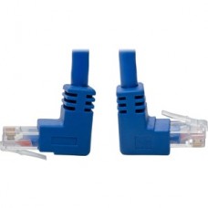 CBLE PATCH CAT6 UTP RJ45 ÁNGLO ARRIBA / ÁNGULO ABAJO M/M 91CM AZUL grande