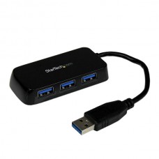 CONCENTRADOR HUB USB 3.0 4 PUERTOS PARA LAPTOP NEGRO     . grande