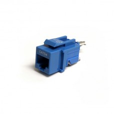 CONECTOR KEYSTONE CAT5E RJ45 AZUL MODULAR SIN HERRAMIENTAS   . grande