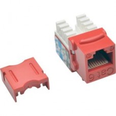 CONECTOR KEYSTONE JACK 110 PUNCHDOWN CAT6/CAT5E ROJO ¢25 PZ.! grande