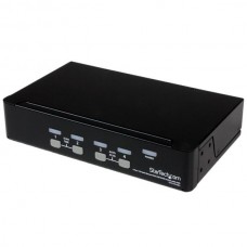 CONMUTADOR SWITCH KVM 4X VGA USB 2.0 1U RACK ESTANTE grande