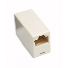 COPLE EMPALMADOR RJ45 MODULAR CAT5E EN LINEA HEMBRA A HEMBRA UTP grande